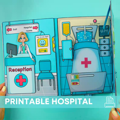 Educational pharmacy sorting page for kids to identify medicine and vitamins safely